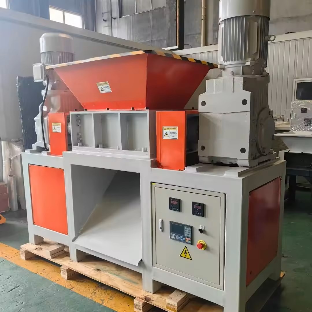 E-waste plastic crushing recycling processor